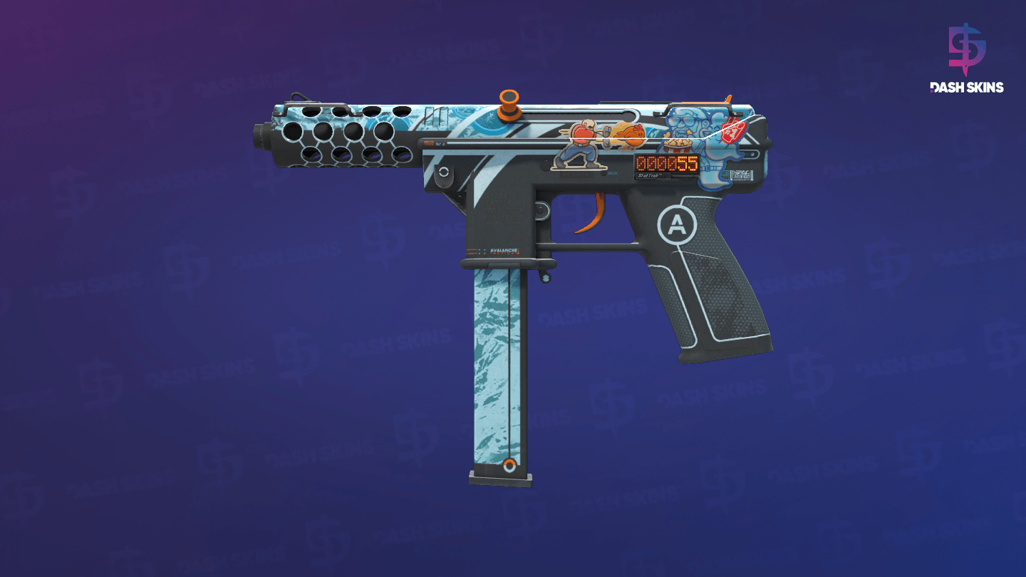 StatTrak™ Tec-9 | Avalanche (Field-Tested) Screenshot Playside