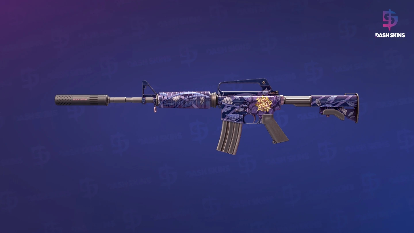 M4A1-S | Black Lotus (Field-Tested) Screenshot Playside