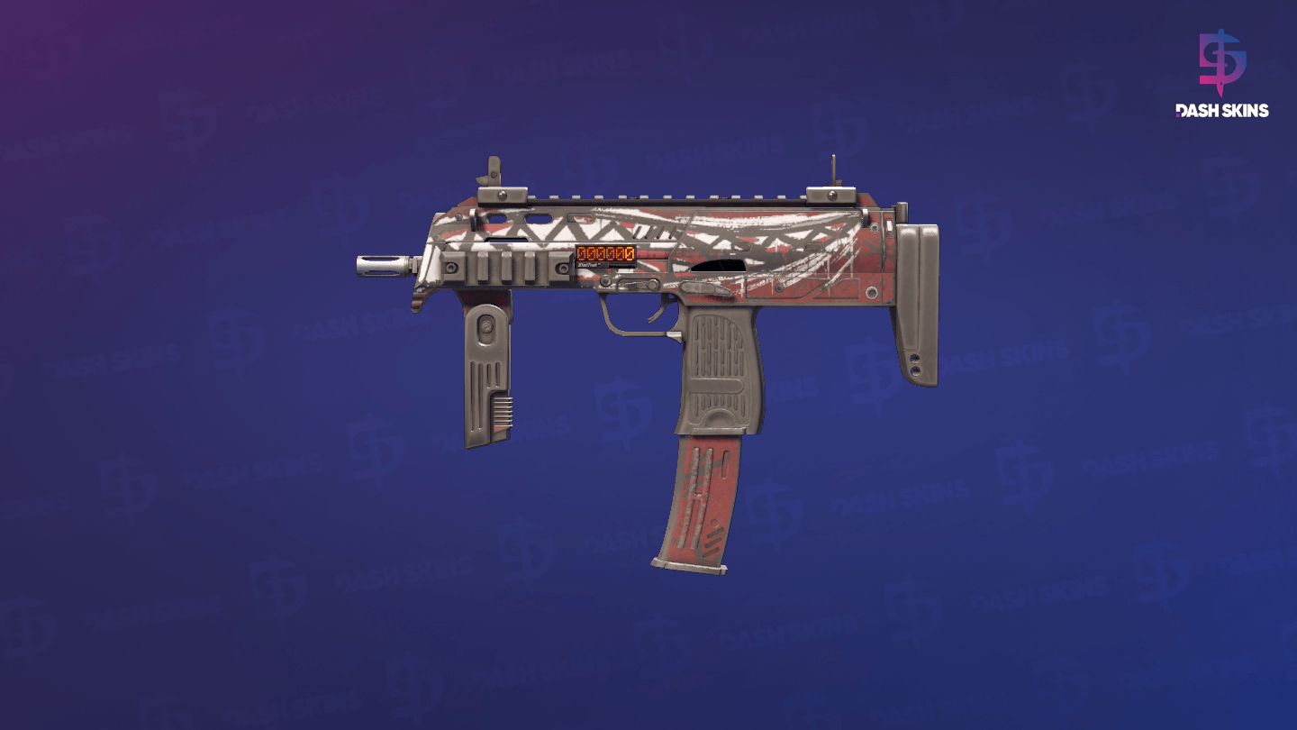 StatTrak™ MP7 | Mischief (Field-Tested) Screenshot Playside