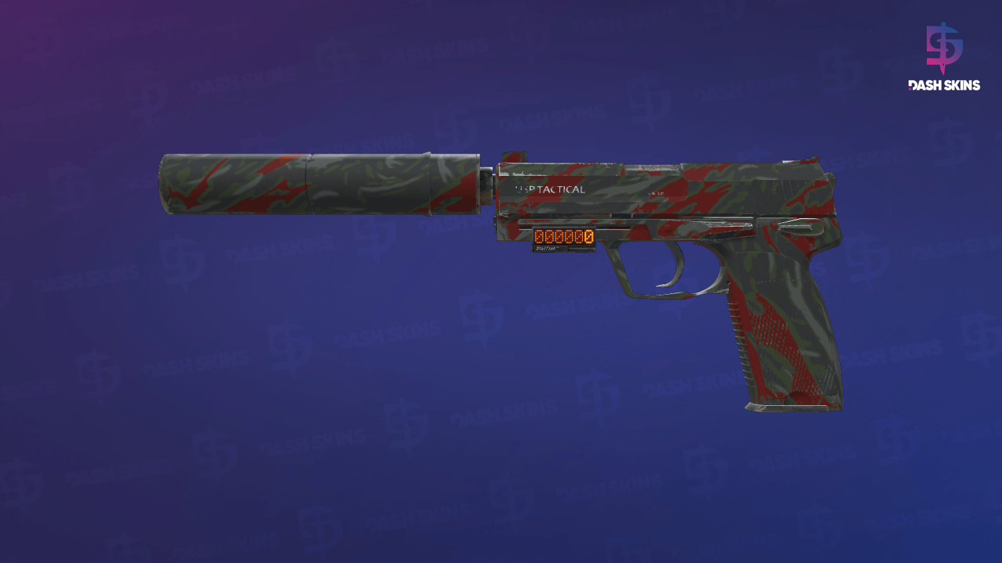 StatTrak™ USP-S | Blood Tiger (Minimal Wear) Screenshot Playside