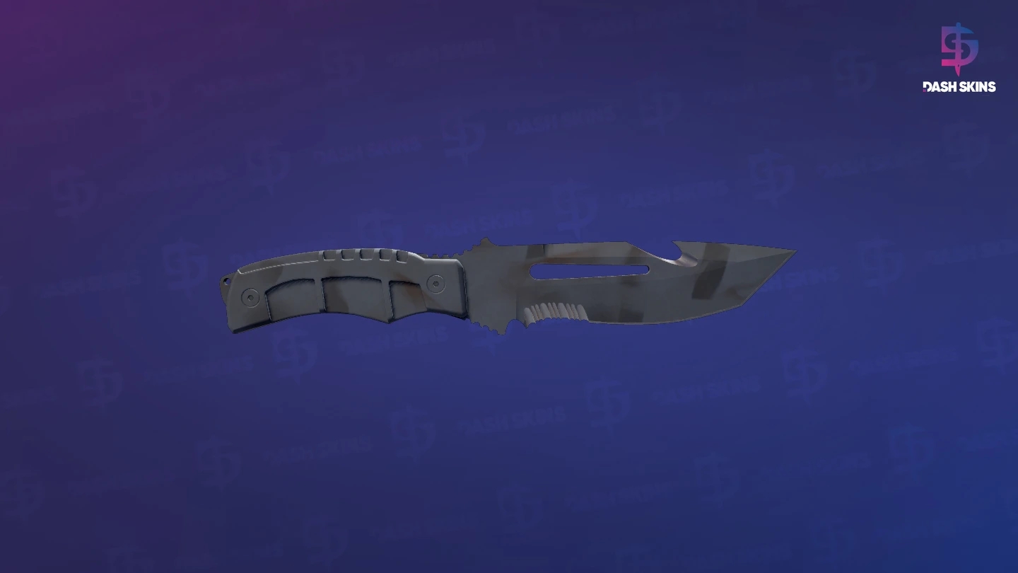 ★ Survival Knife | Night Stripe (Field-Tested) Screenshot Playside