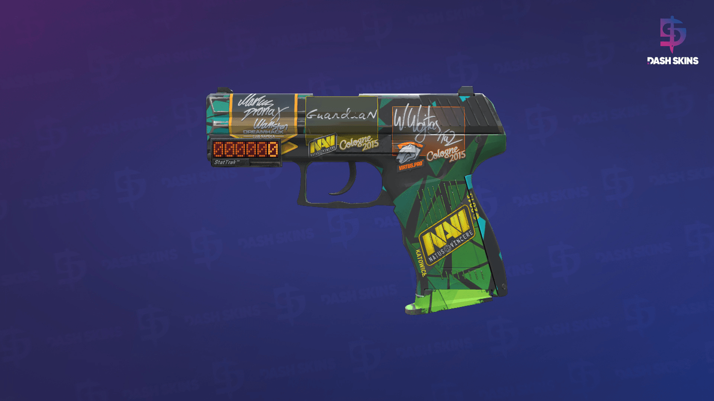 StatTrak™ P2000 | Pulse (Minimal Wear) Screenshot Playside