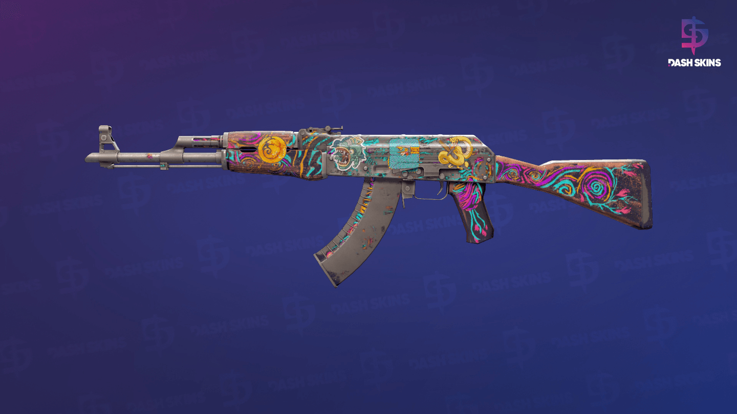 AK-47 | Nightwish (Battle-Scarred) Screenshot Playside