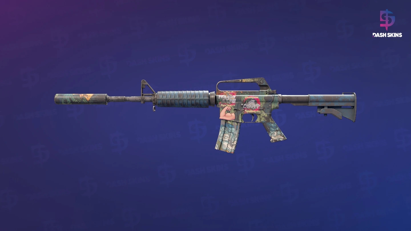 M4A1-S | Solitude (Battle-Scarred) Screenshot Playside