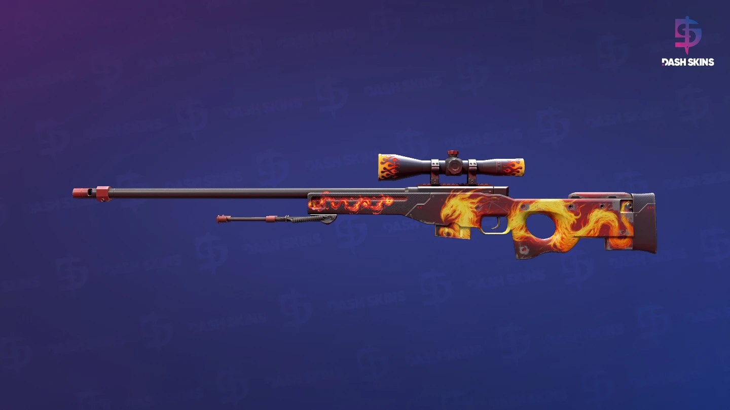 AWP | Wildfire (Field-Tested) Screenshot Playside