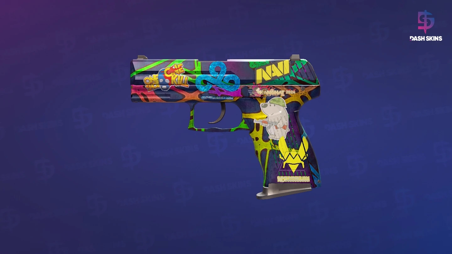 P2000 | Acid Etched (Well-Worn) Screenshot Playside
