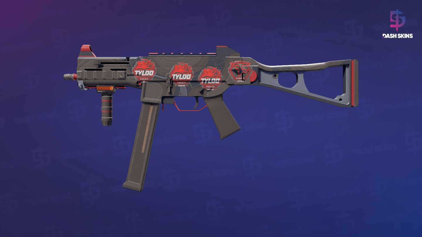 StatTrak™ UMP-45 | Briefing (Minimal Wear) Screenshot Playside