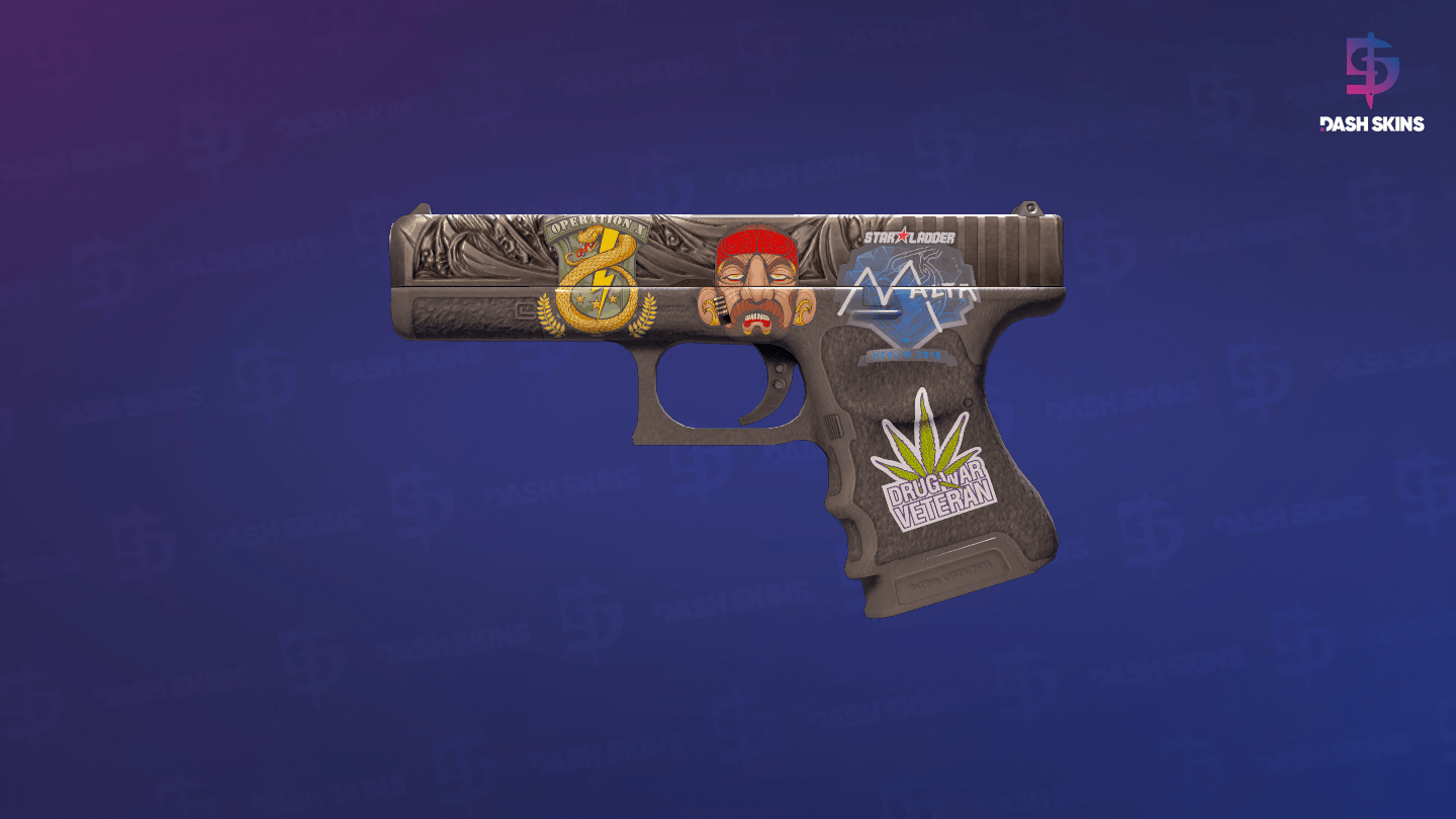 Glock-18 | Wraiths (Minimal Wear) Screenshot Playside