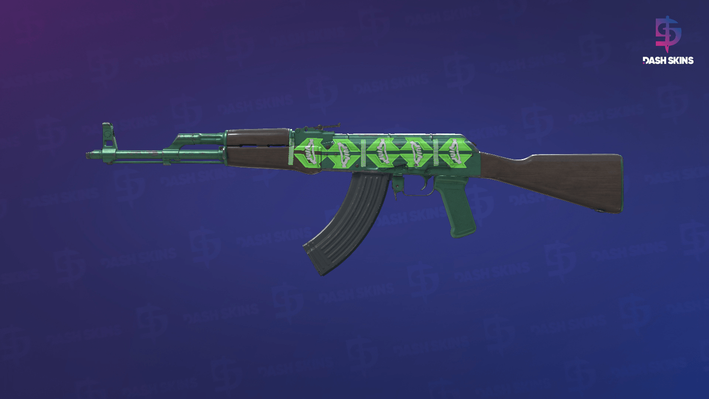 AK-47 | Wintergreen (Field-Tested) Screenshot Playside