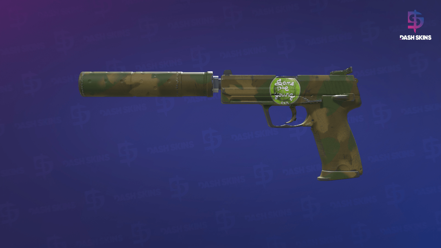 USP-S | Forest Leaves (Minimal Wear) Screenshot Playside