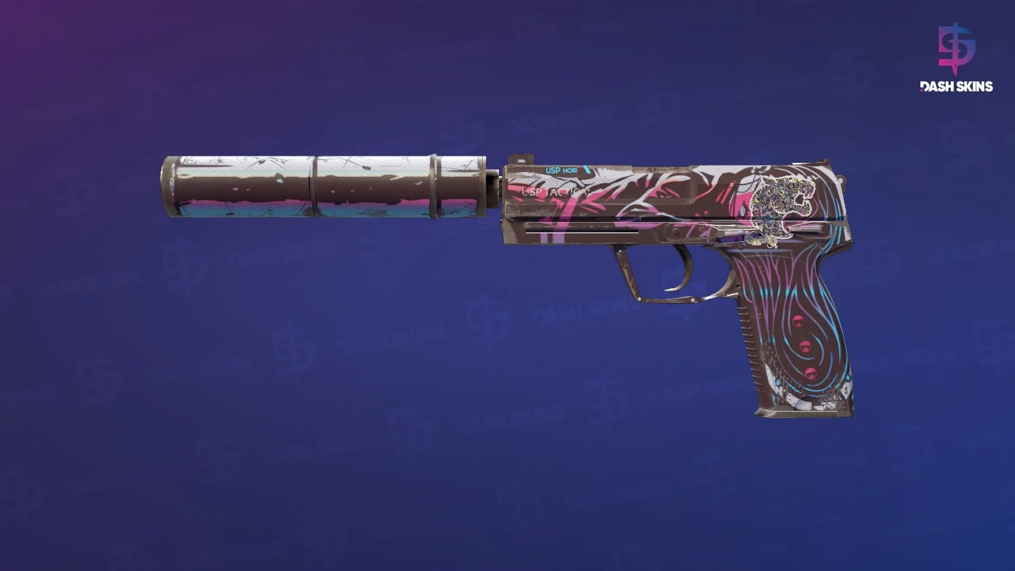 USP-S | Neo-Noir (Well-Worn) Screenshot Playside