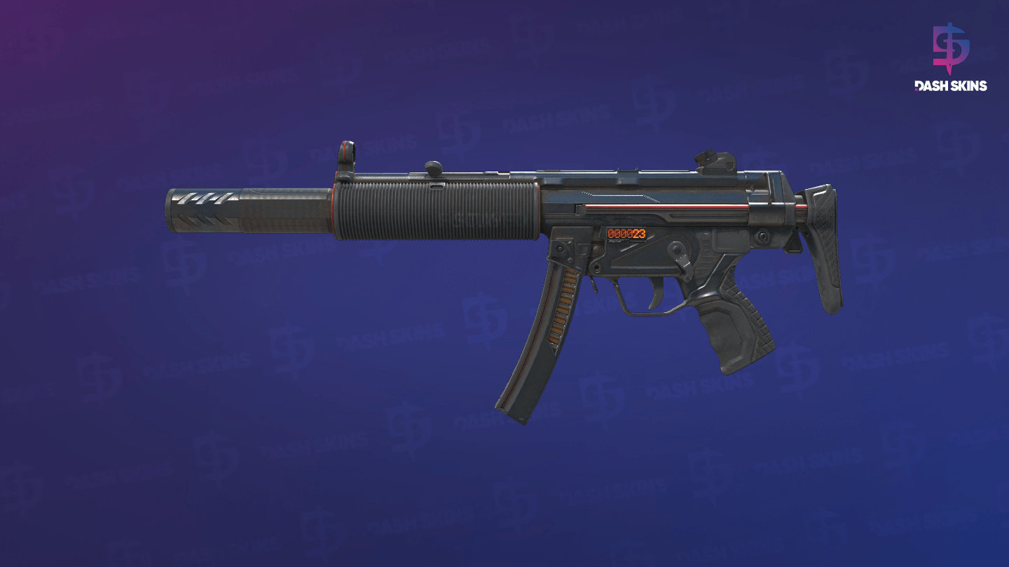 StatTrak™ MP5-SD | Focus (Battle-Scarred) Screenshot Playside