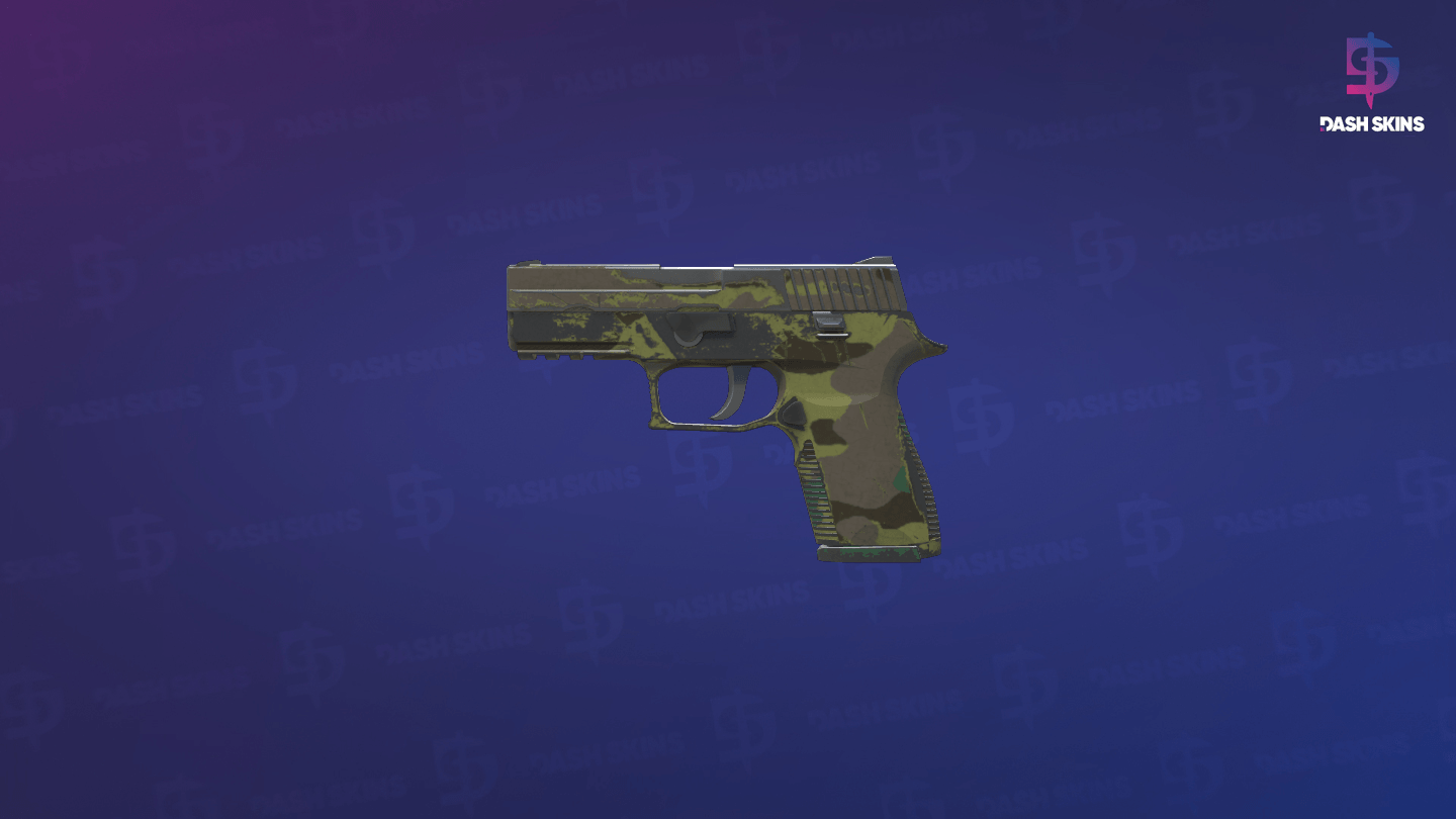 P250 | Boreal Forest (Well-Worn) Screenshot Playside
