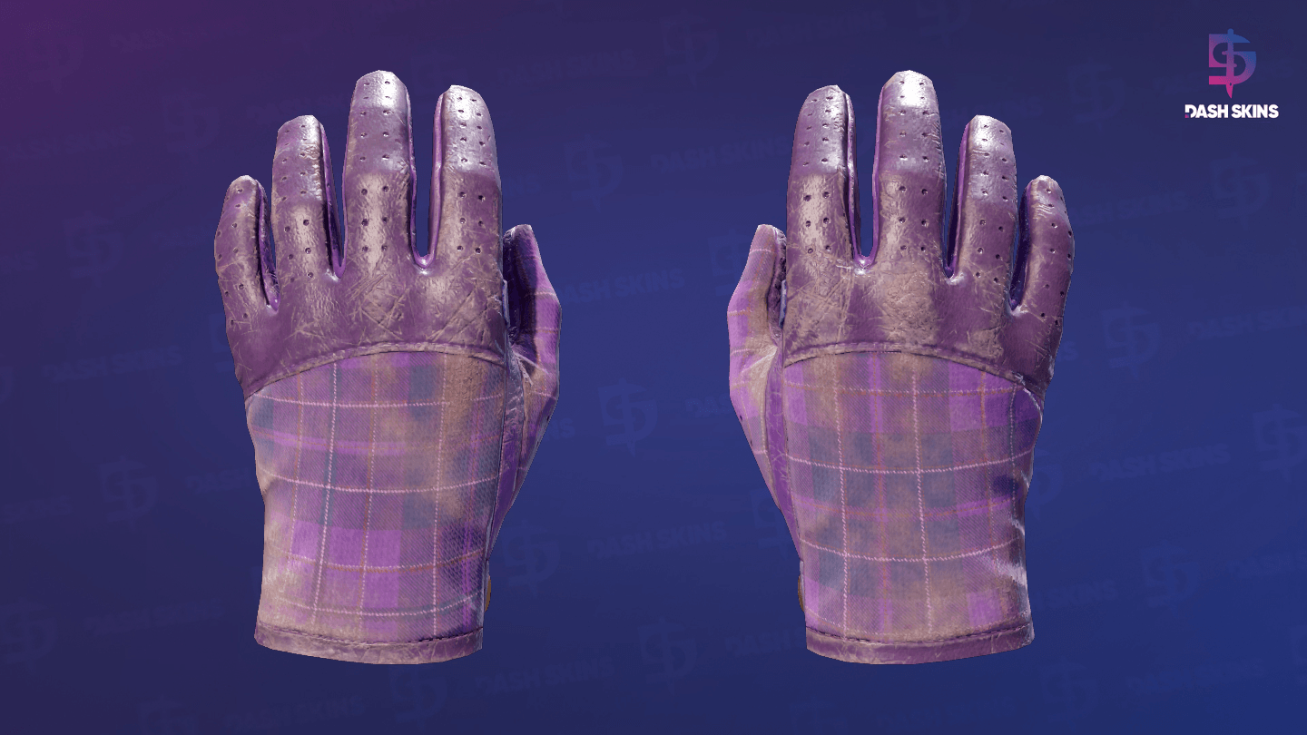★ Driver Gloves | Imperial Plaid (Battle-Scarred) Screenshot Playside