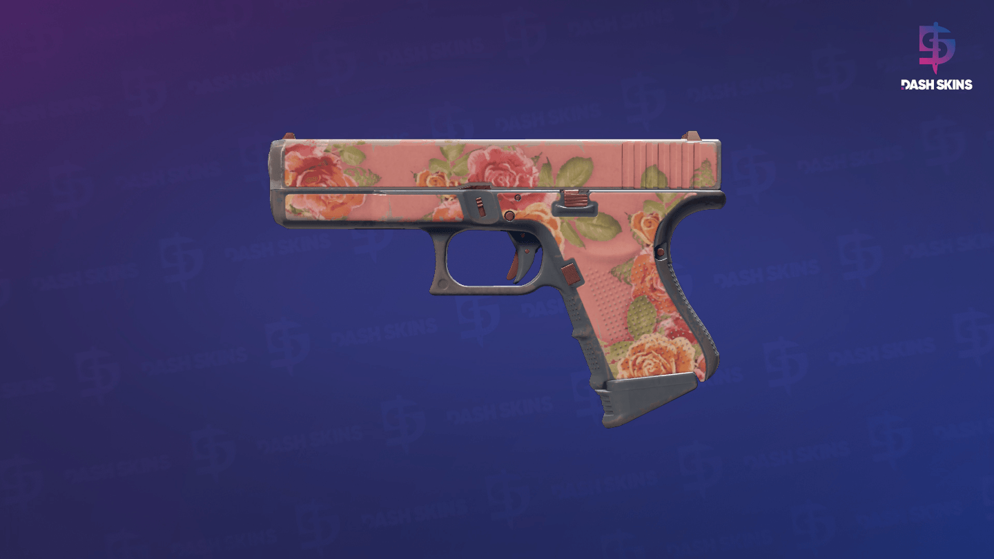 Glock-18 | Coral Bloom (Field-Tested) Screenshot Playside
