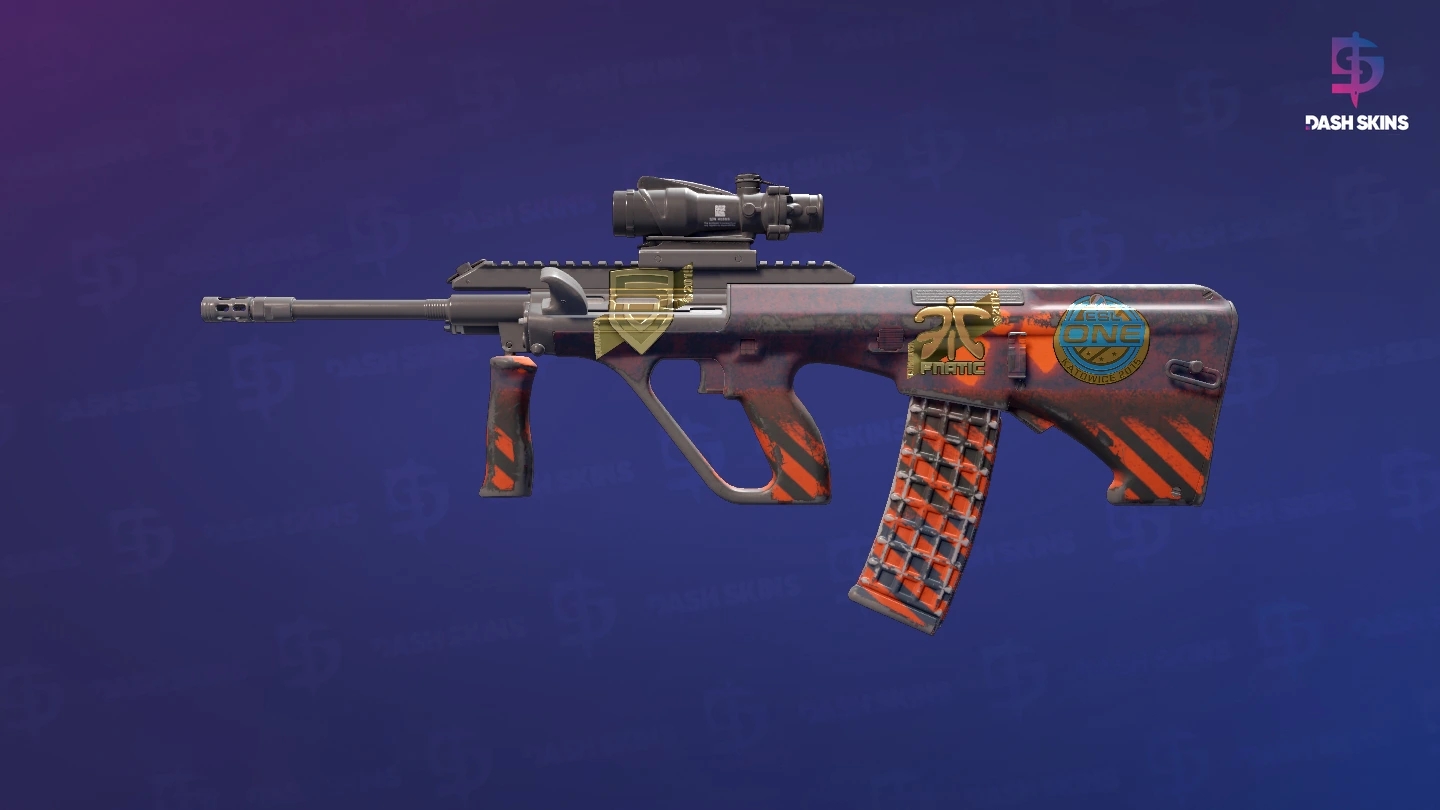 Souvenir AUG | Radiation Hazard (Field-Tested) Screenshot Playside