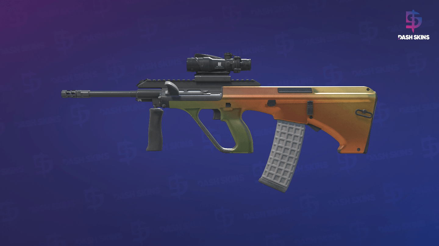 AUG | Amber Fade (Field-Tested) Screenshot Playside