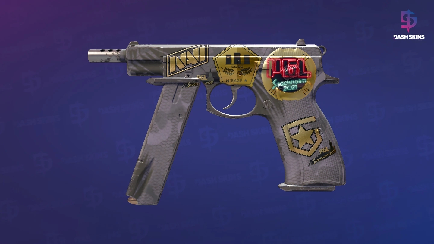 Souvenir CZ75-Auto | Midnight Palm (Field-Tested) Screenshot Playside