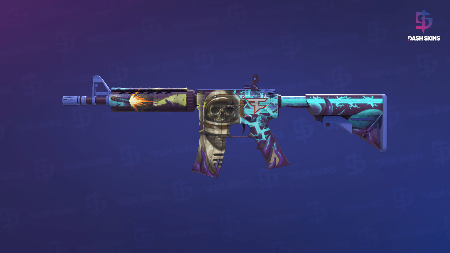 M4A4 | Desolate Space (Field-Tested) Screenshot Playside