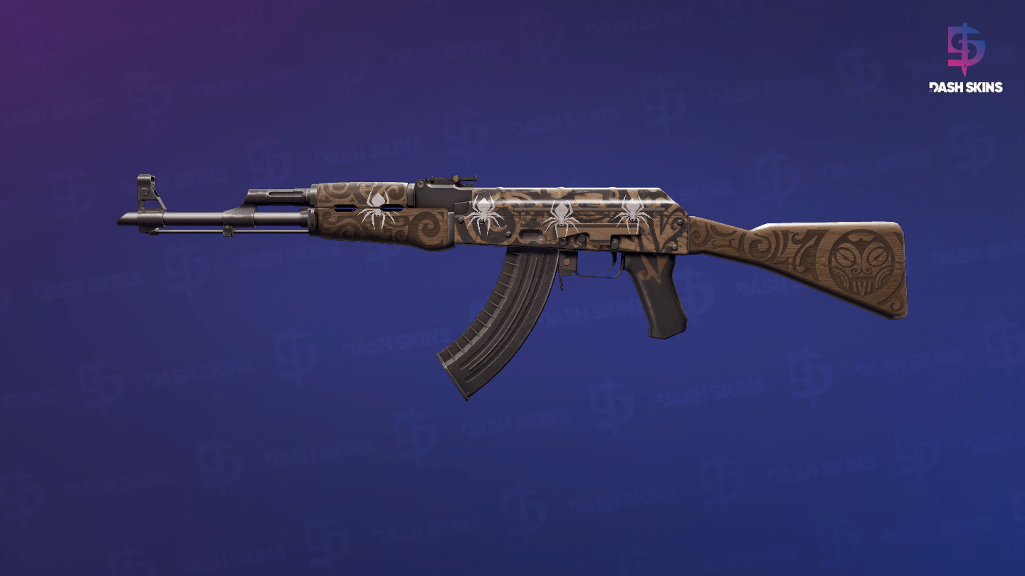 AK-47 | Uncharted (Minimal Wear) Screenshot Playside