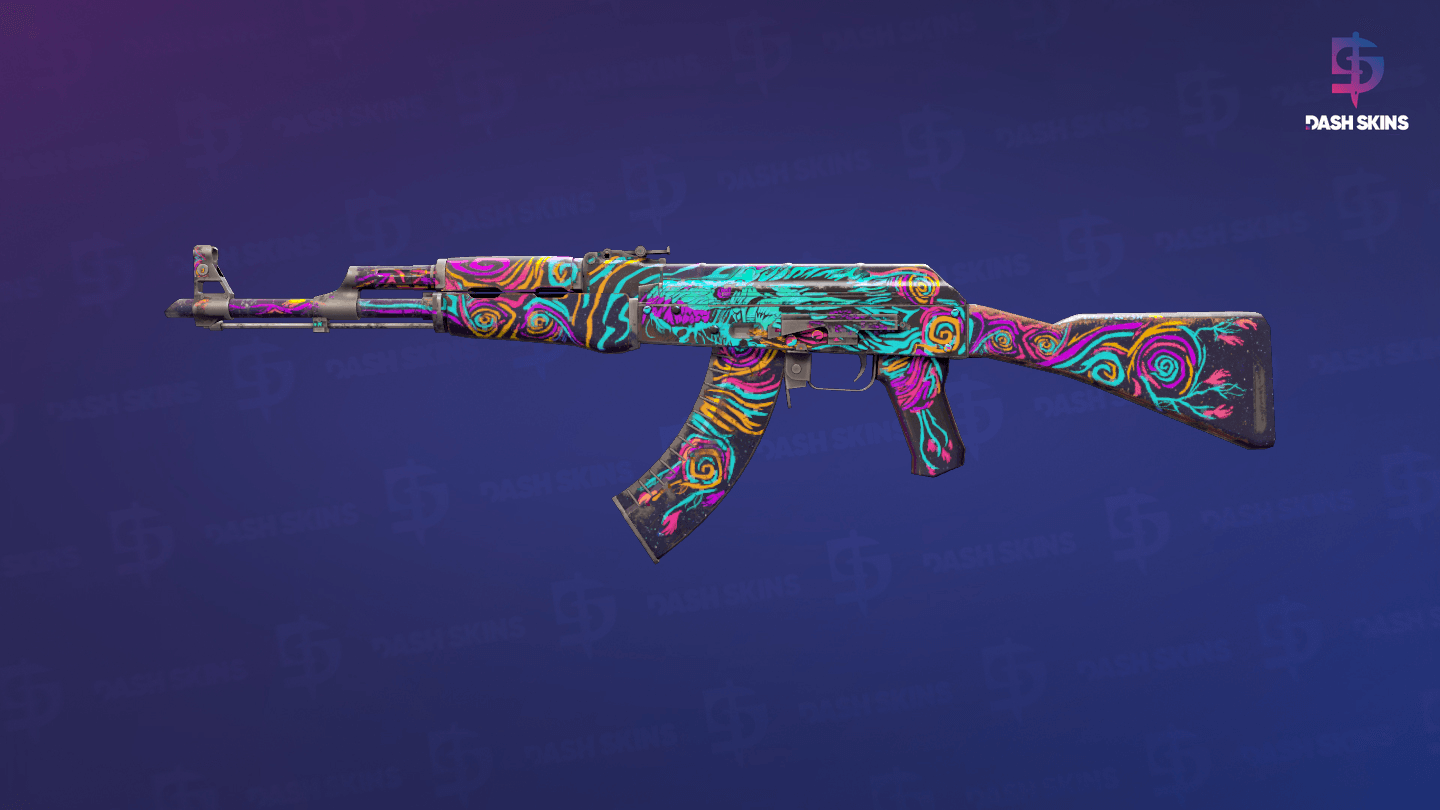 AK-47 | Nightwish (Well-Worn) Screenshot Playside