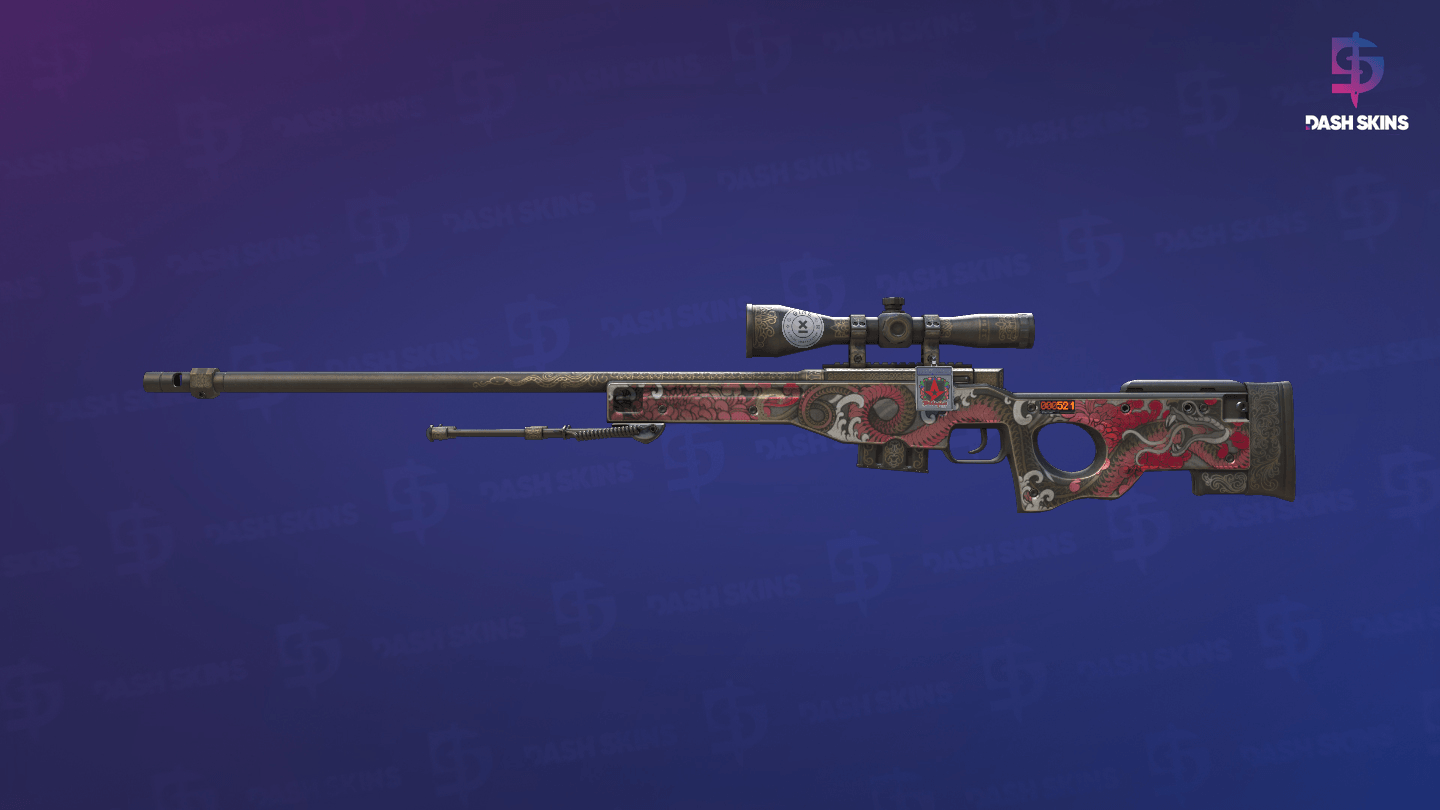 StatTrak™ AWP | Duality (Field-Tested) Screenshot Playside