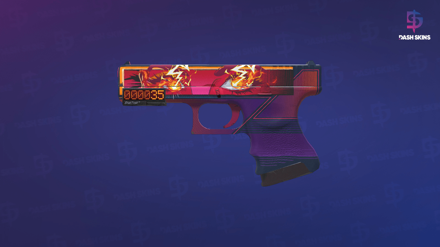 StatTrak™ Glock-18 | Vogue (Factory New) Screenshot Playside