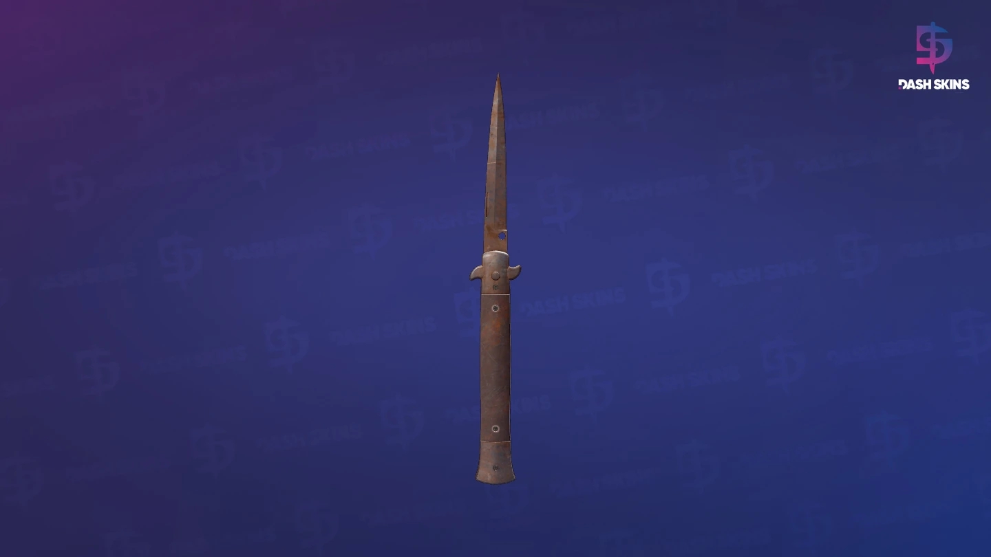 ★ Stiletto Knife | Rust Coat (Battle-Scarred) Screenshot Playside