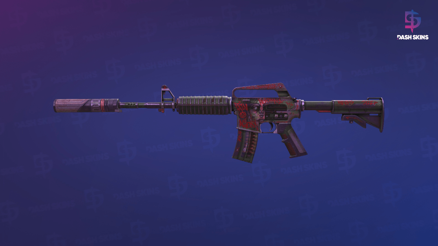M4A1-S | Night Terror (Battle-Scarred) Screenshot Playside