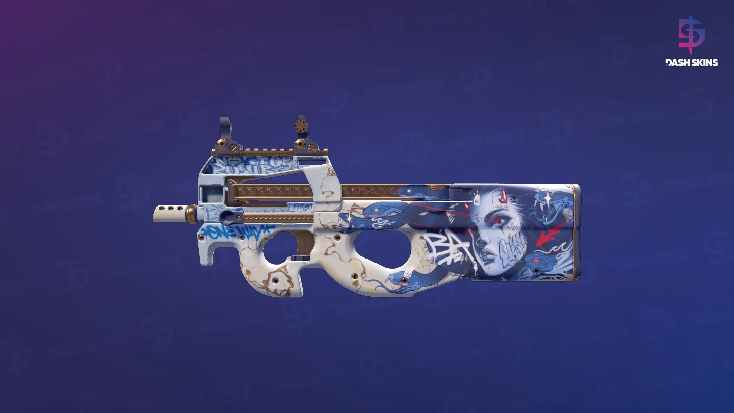 P90 | Deathgaze (Minimal Wear) Screenshot Playside