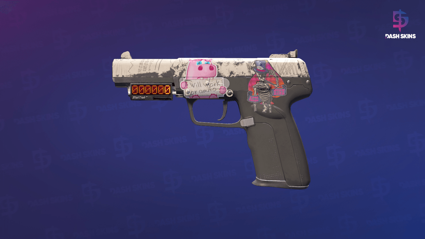 StatTrak™ Five-SeveN | Kami (Field-Tested) Screenshot Playside