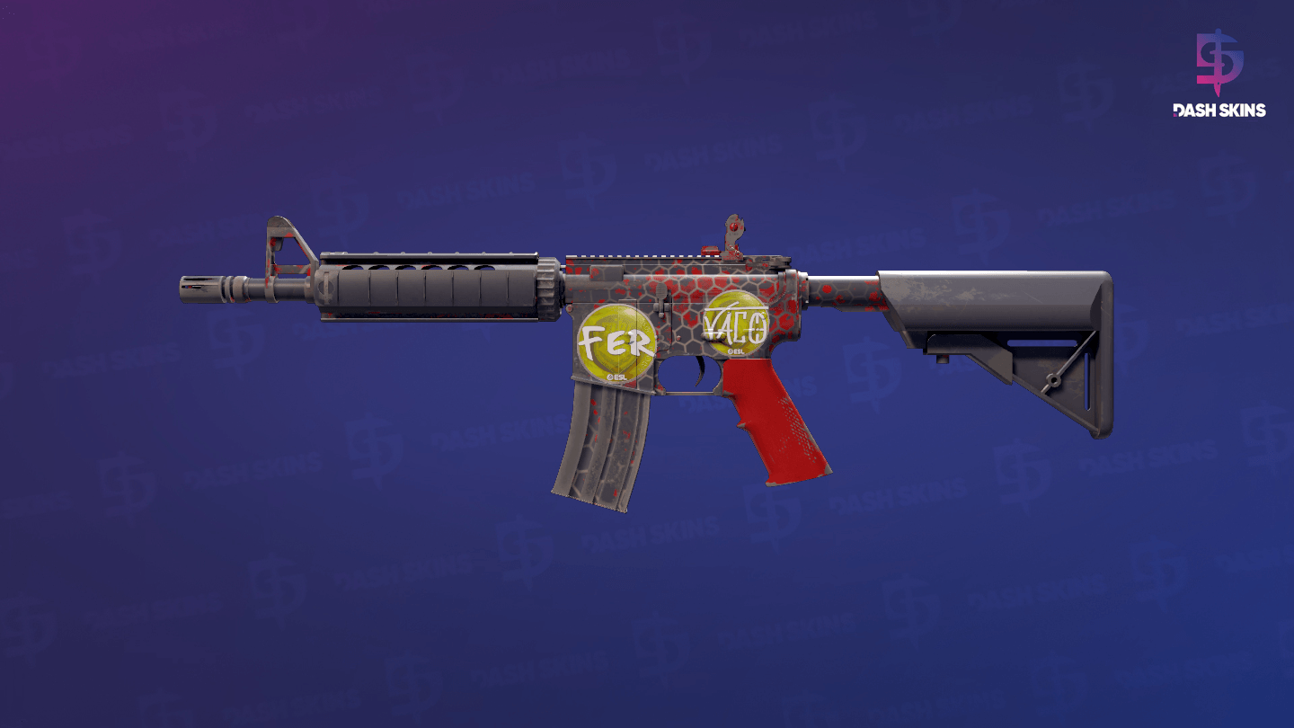 M4A4 | Converter (Minimal Wear) Screenshot Playside