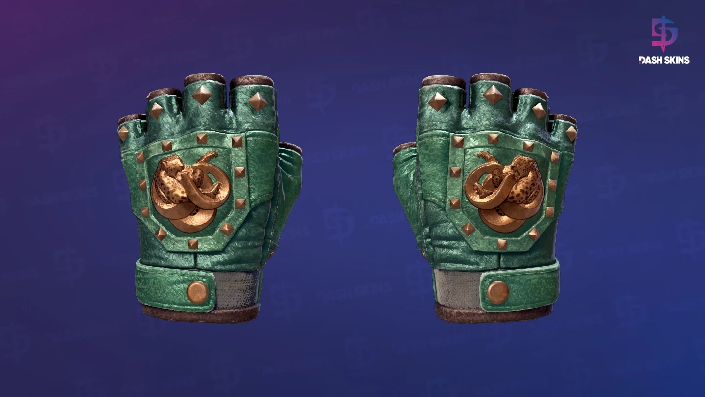 ★ Broken Fang Gloves | Jade (Field-Tested) Screenshot Playside