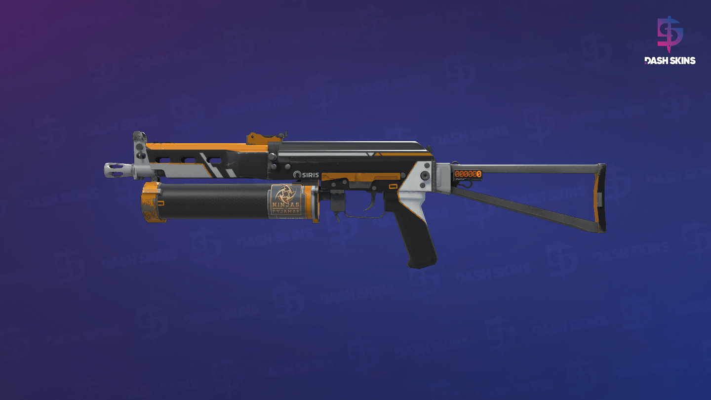 StatTrak™ PP-Bizon | Osiris (Minimal Wear) Screenshot Playside