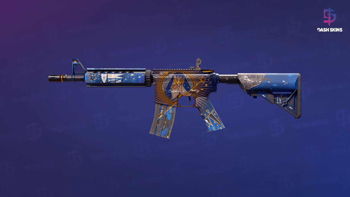 M4A4 | The Emperor (Battle-Scarred) Screenshot Playside