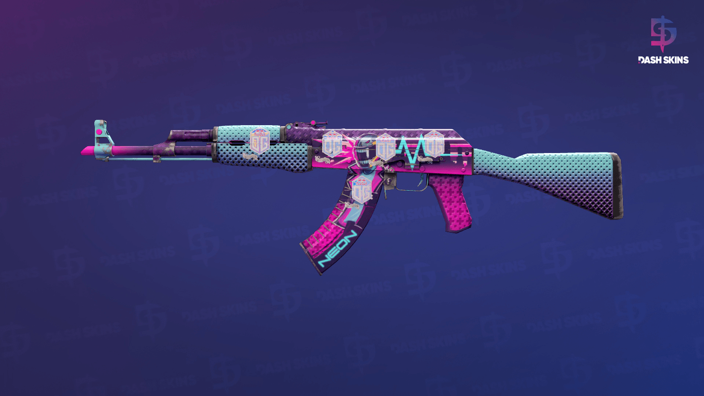 AK-47 | Neon Rider (Minimal Wear) Screenshot Playside