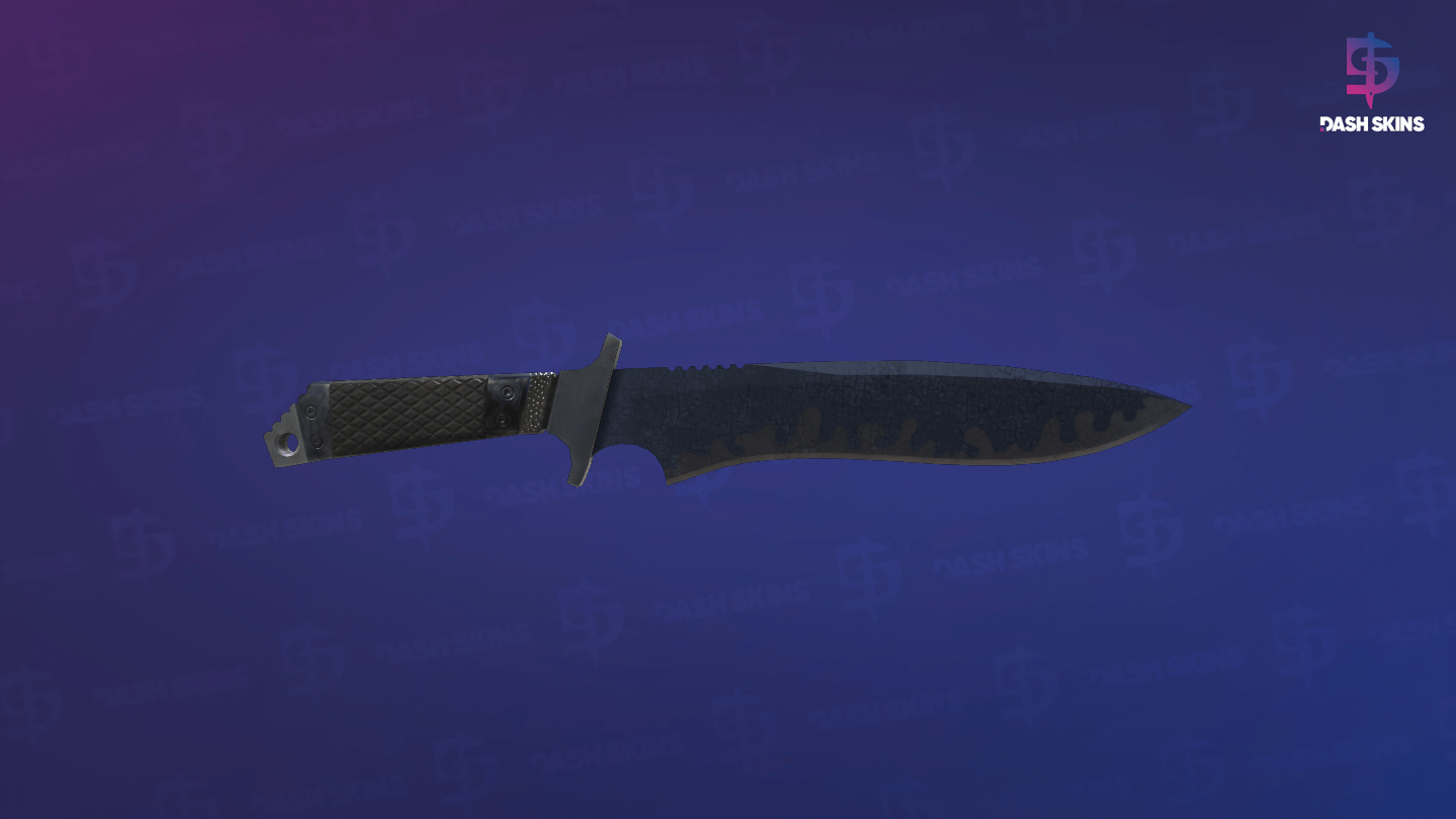 ★ Classic Knife | Blue Steel (Battle-Scarred) Screenshot Playside