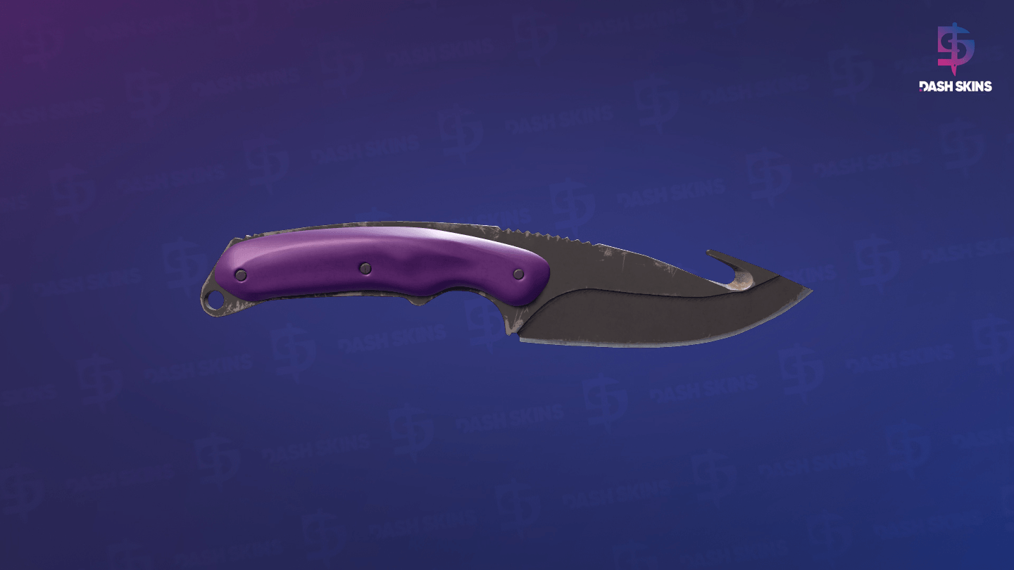 ★ Gut Knife | Ultraviolet (Field-Tested) Screenshot Playside
