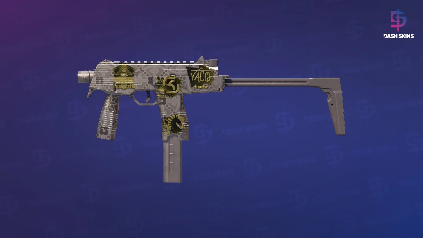 Souvenir MP9 | Dark Age (Minimal Wear) Screenshot Playside