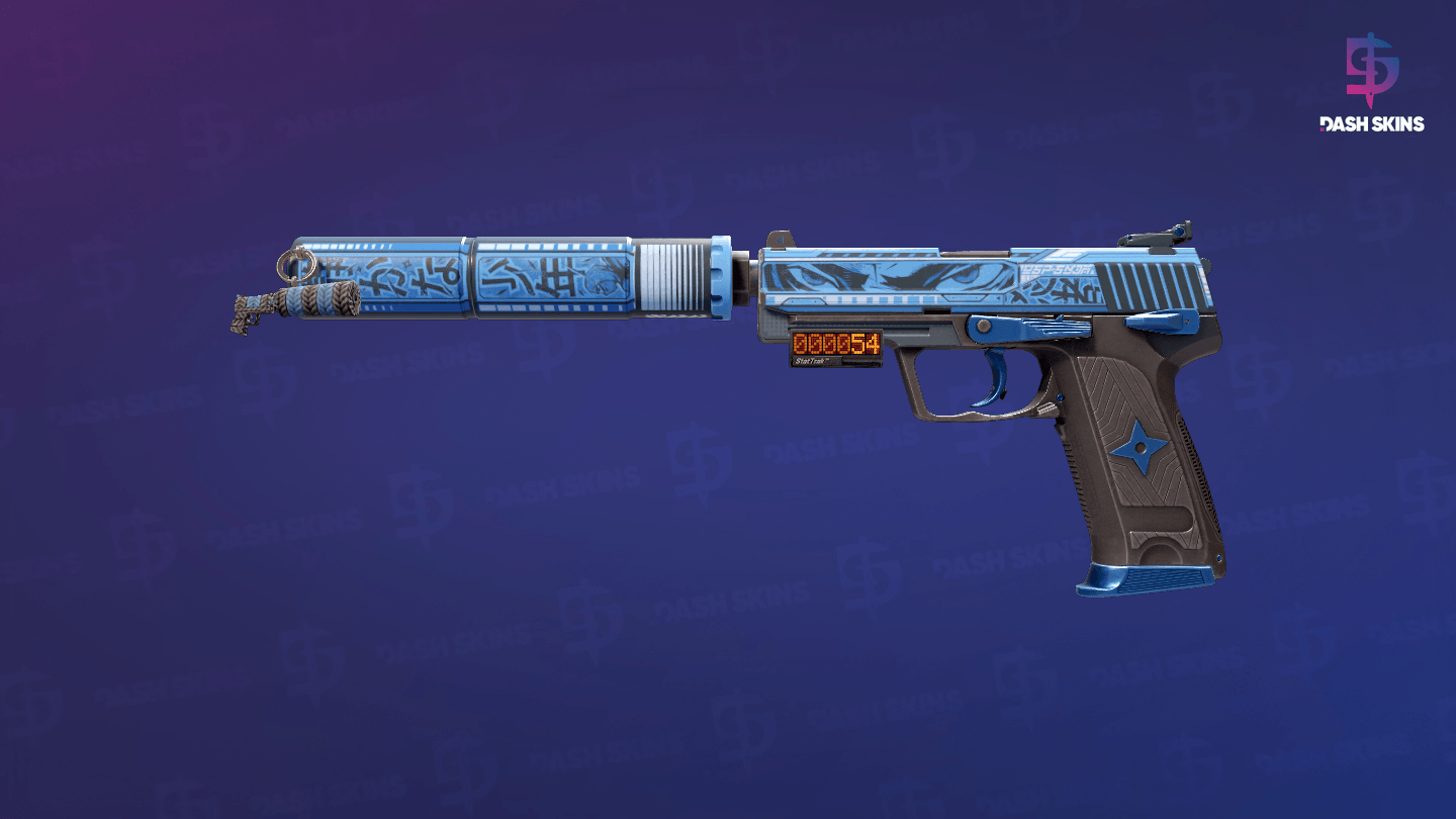 StatTrak™ USP-S | Silent Shot (Minimal Wear) Screenshot Playside