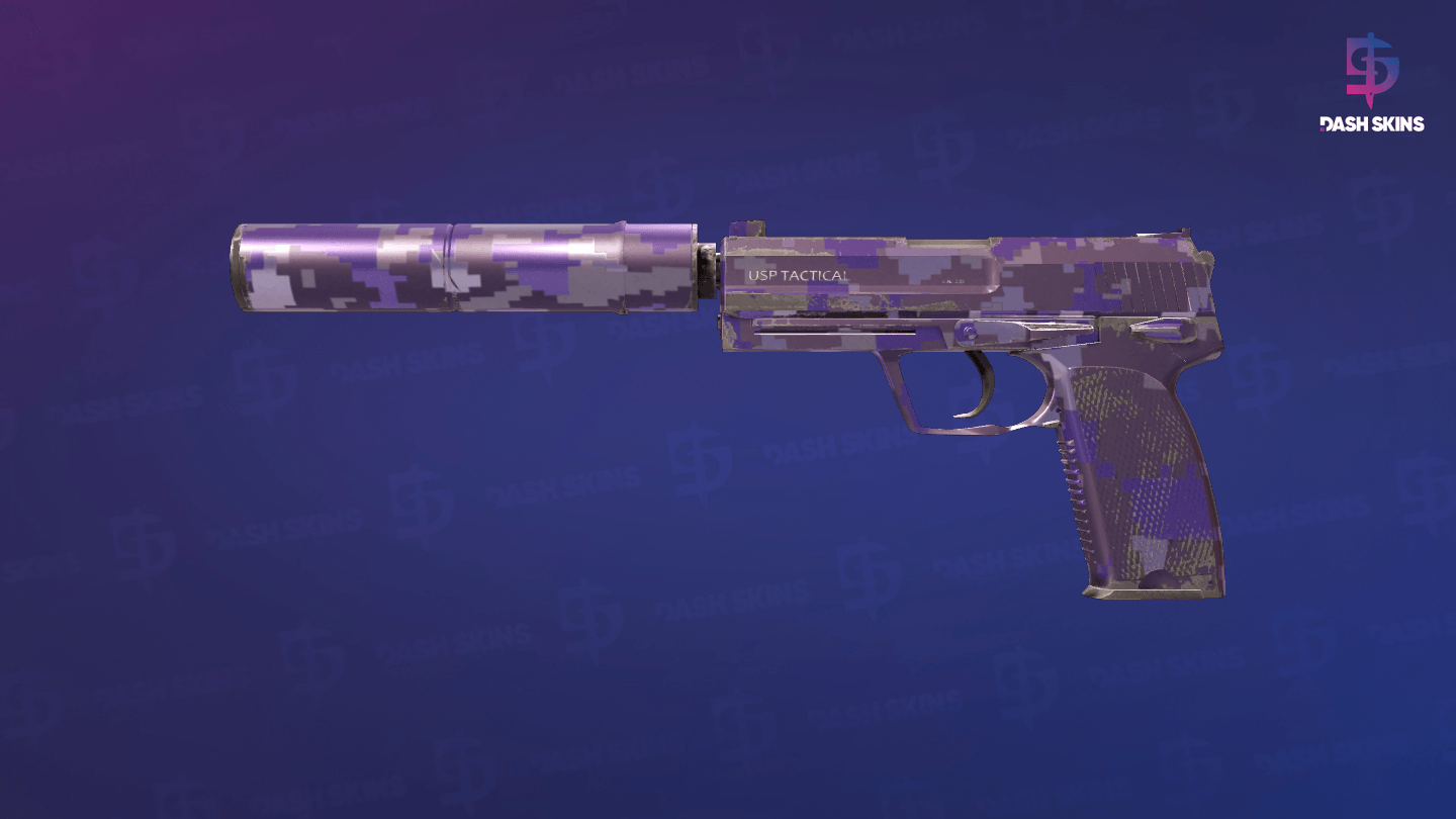USP-S | Purple DDPAT (Field-Tested) Screenshot Playside