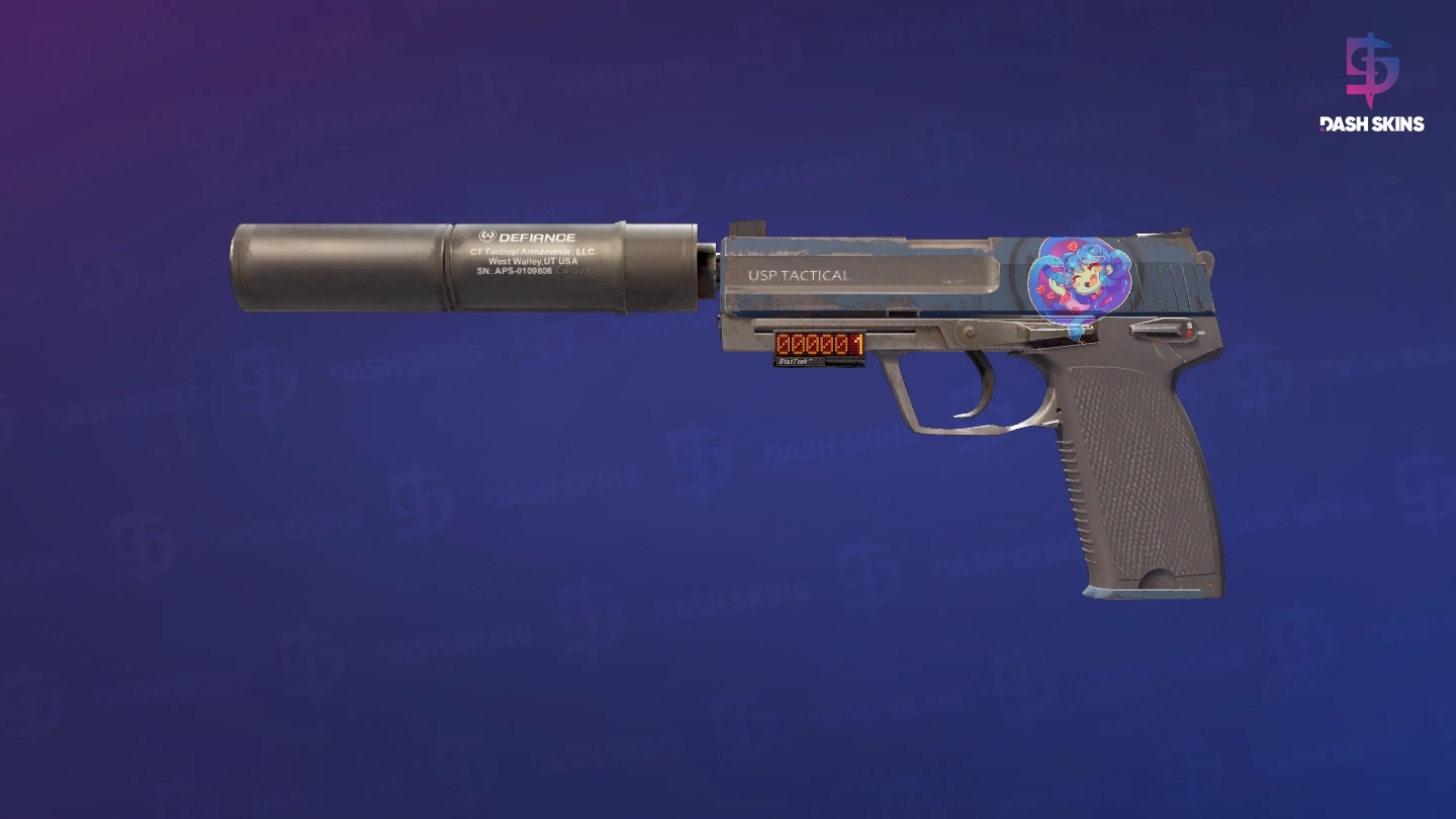 StatTrak™ USP-S | Guardian (Field-Tested) Screenshot Playside