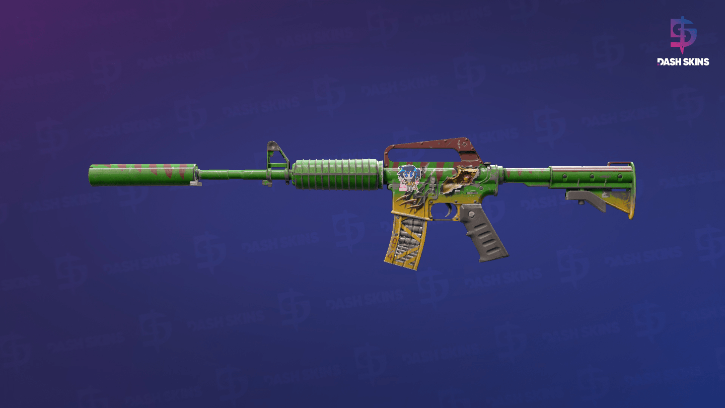 M4A1-S | Emphorosaur-S (Battle-Scarred) Screenshot Playside