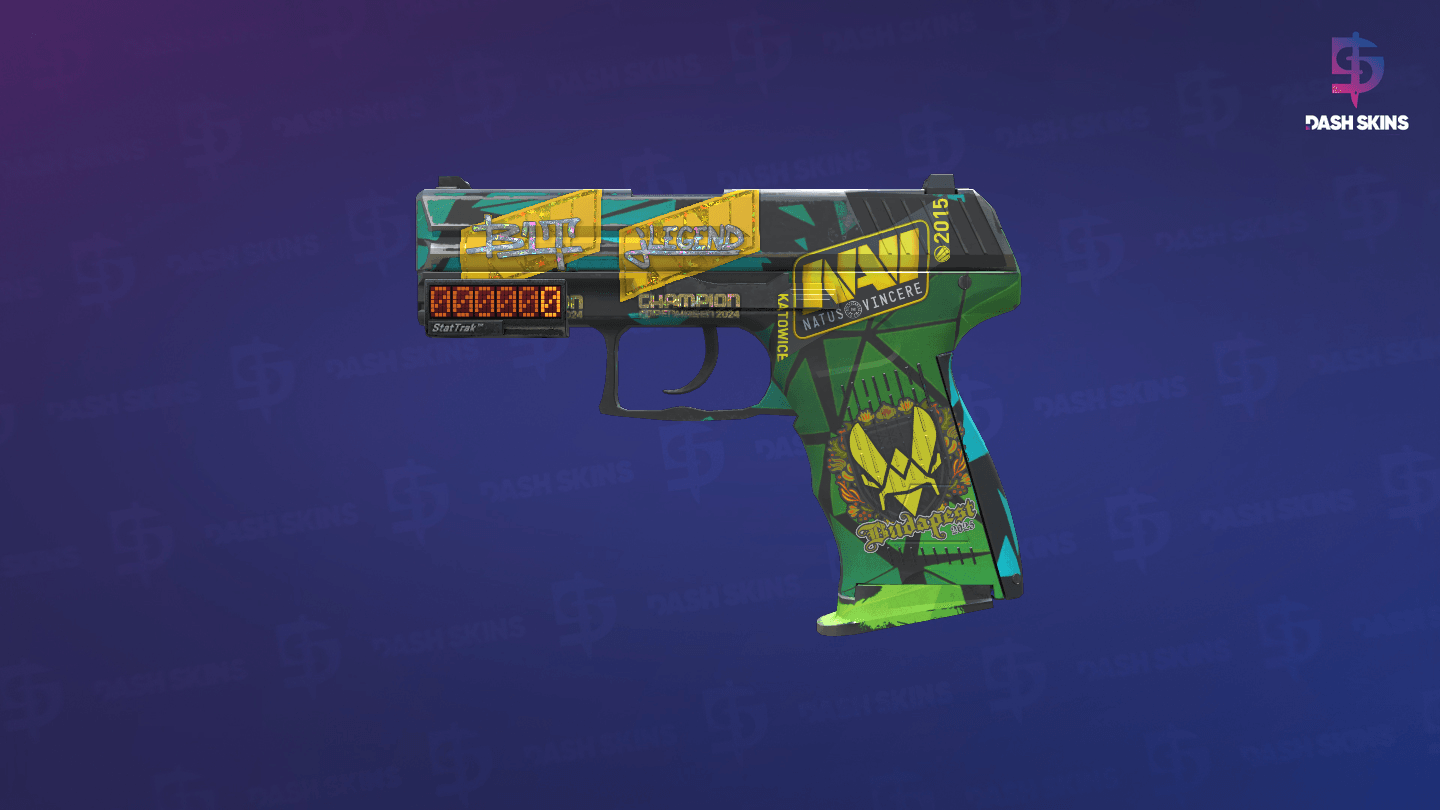 StatTrak™ P2000 | Pulse (Field-Tested) Screenshot Playside