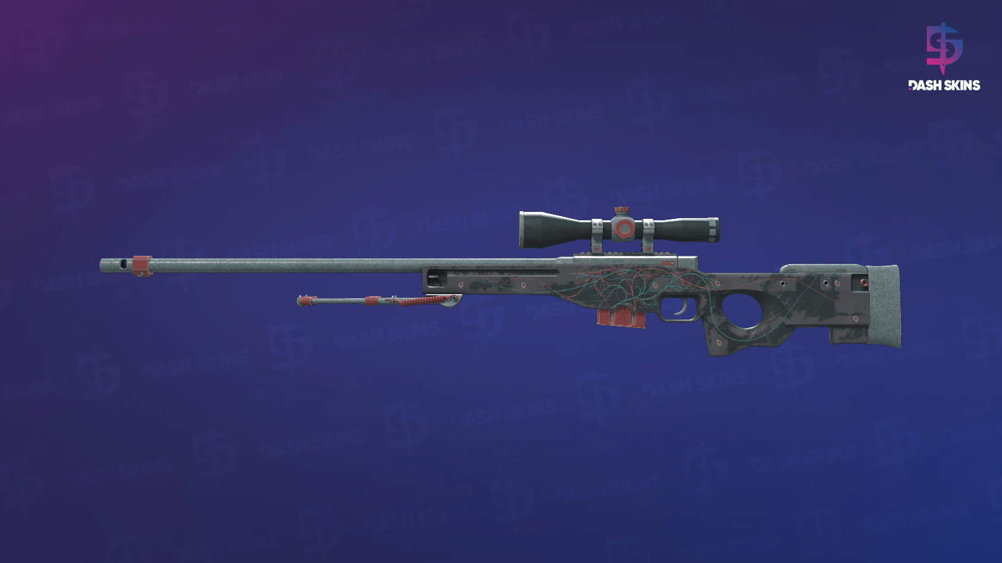 AWP | Capillary (Battle-Scarred) Screenshot Playside