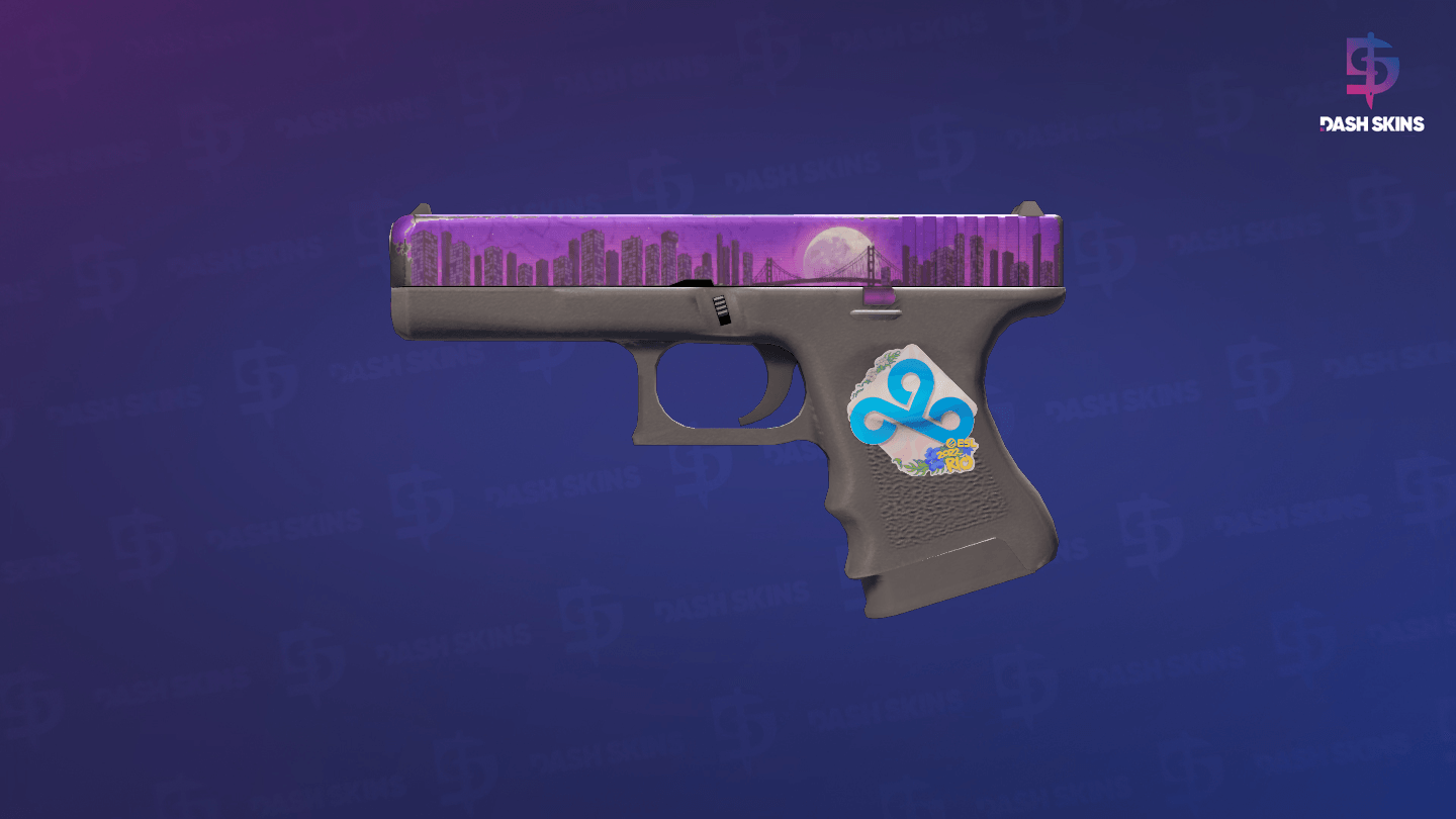 Glock-18 | Moonrise (Field-Tested) Screenshot Playside