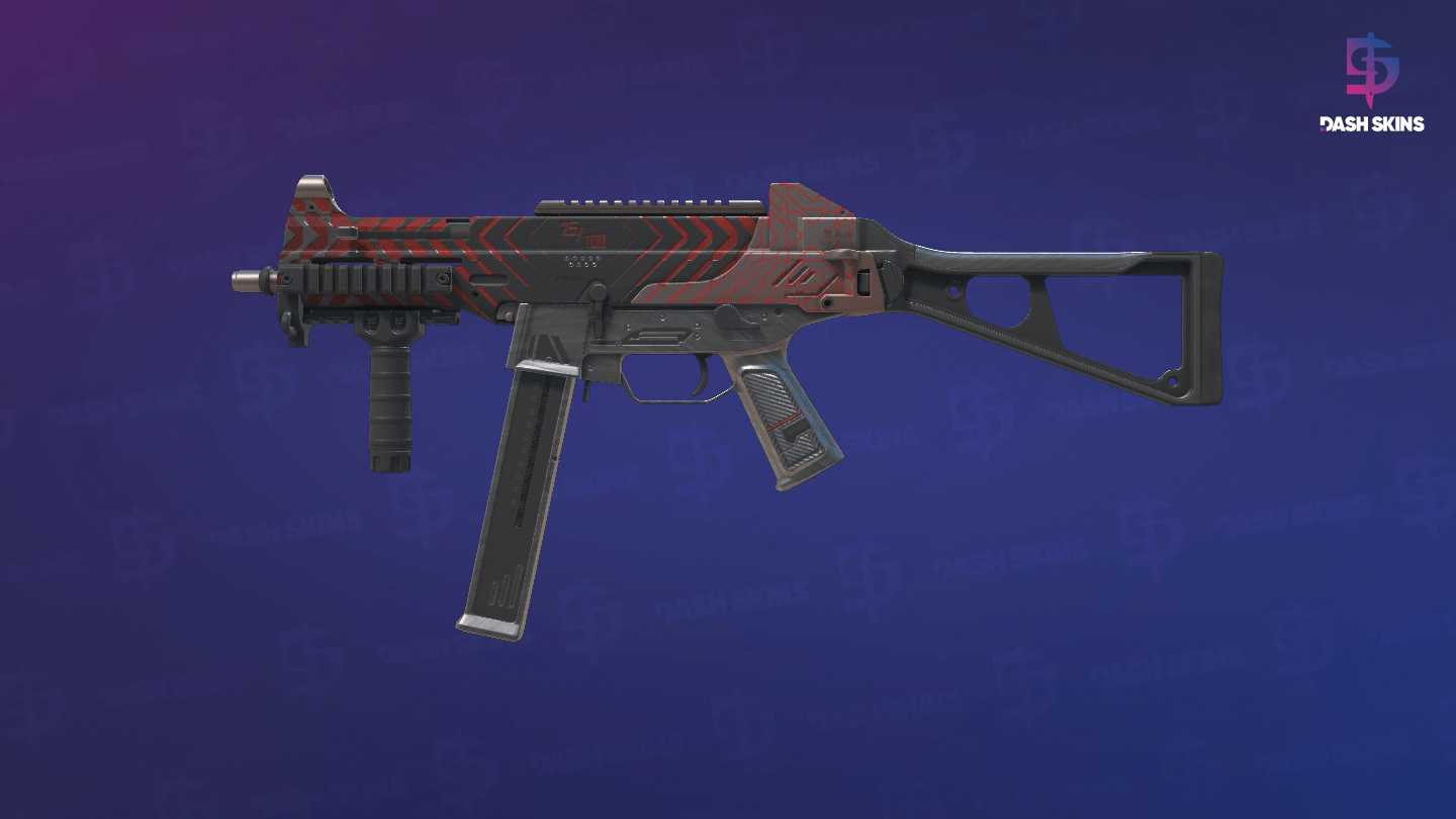 UMP-45 | Fragment (Minimal Wear) Screenshot Playside