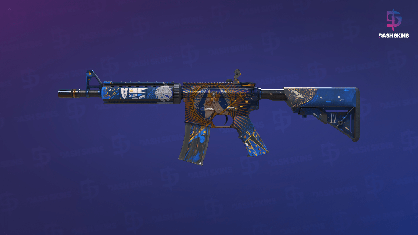 M4A4 | The Emperor (Well-Worn) Screenshot Playside