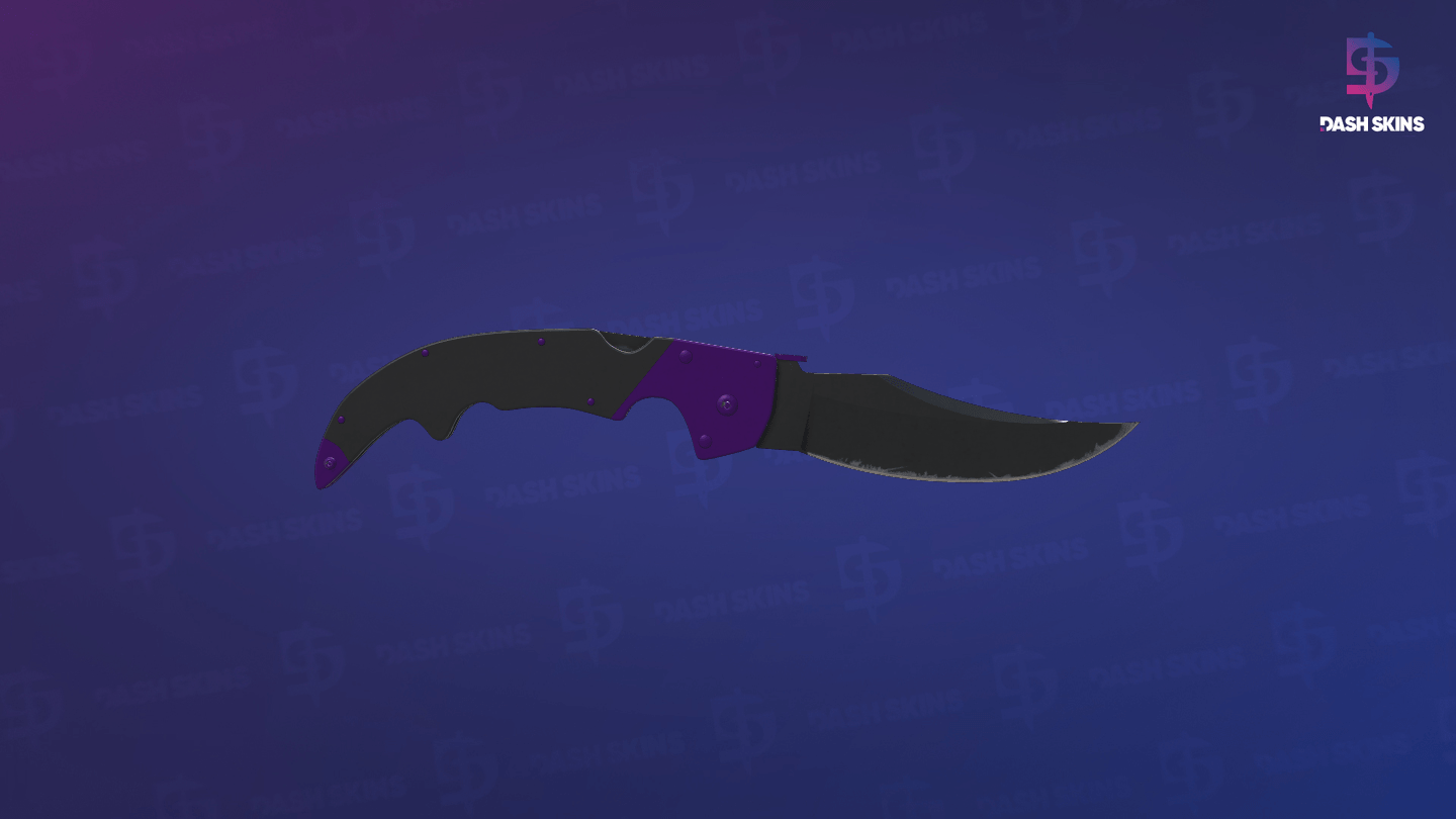 ★ Falchion Knife | Ultraviolet (Field-Tested) Screenshot Playside