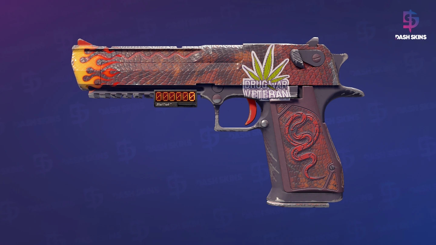 StatTrak™ Desert Eagle | Serpent Strike (Field-Tested) Screenshot Playside